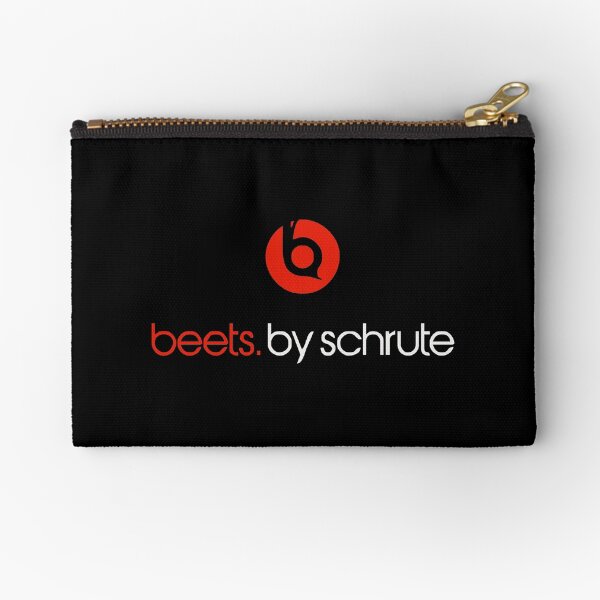 Beets By Schrute Zipper Pouch