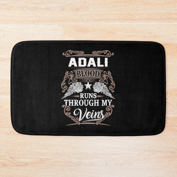 Artikelvorschau, Adali Name T Shirt - Adali Blood Runs Through My Veins Gift Item Tee entworfen und verkauft von rolandchel.