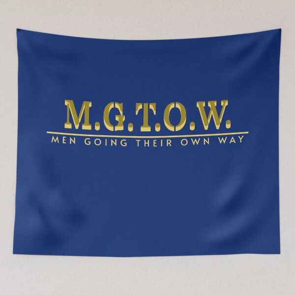 Item preview, MGTOW Men Going Their Own Way designed and sold by ManCardDesigns.