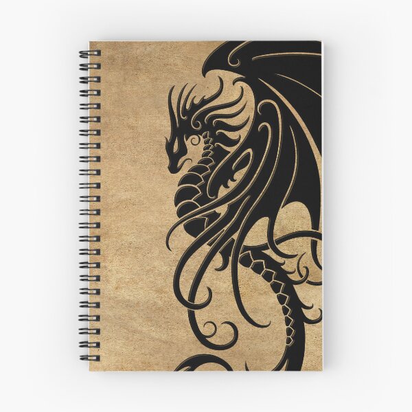Item preview, Flying Black Tribal Dragon designed and sold by JeffBartels.