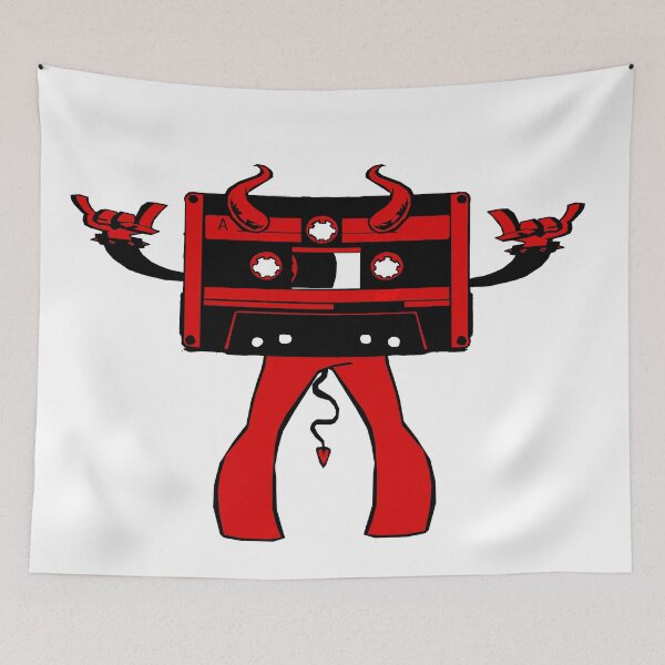 Item preview, Music Is Of The Devil Red designed and sold by OctaviousRex197.