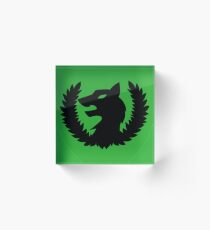 Vilkas House Heraldry Acrylic Block