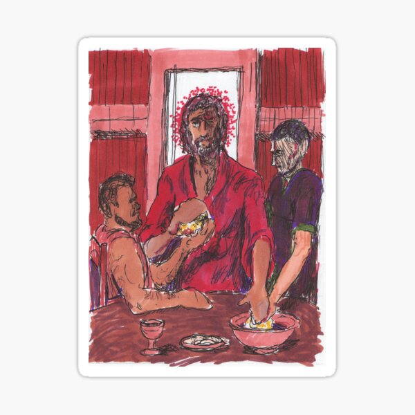 Item preview, Last Supper designed and sold by joshcartoonguy.