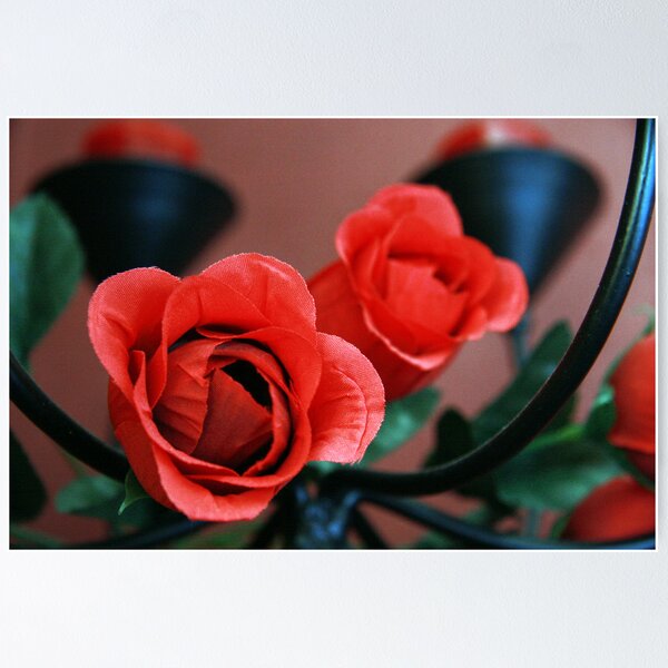 Item preview, Love Is.....Red Roses And Candles designed and sold by coffeebean.