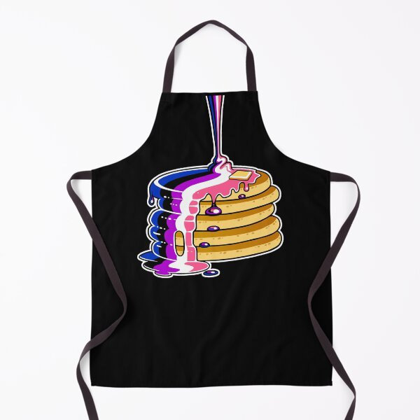 Item preview, Genderfluid Pride Pancakes LGBT designed and sold by flannmoriath.