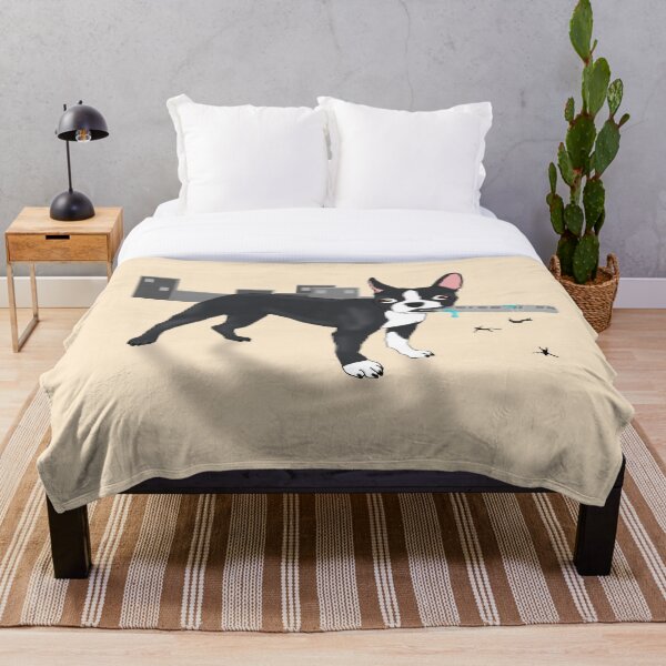 Item preview, Attack of the Colossal Boston Terrier!!! designed and sold by Pretty In Ink.