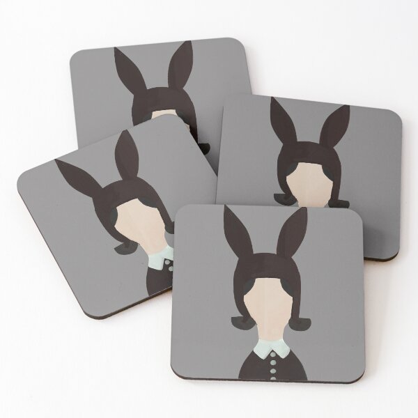 Item preview, Black Bunny Hat Girl Painting designed and sold by Heatherna183.