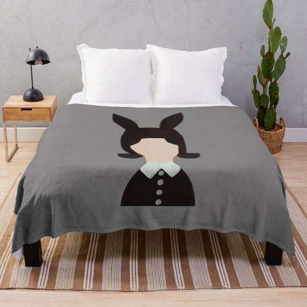 Item preview, Black Bunny Hat Girl Painting designed and sold by Heatherna183.