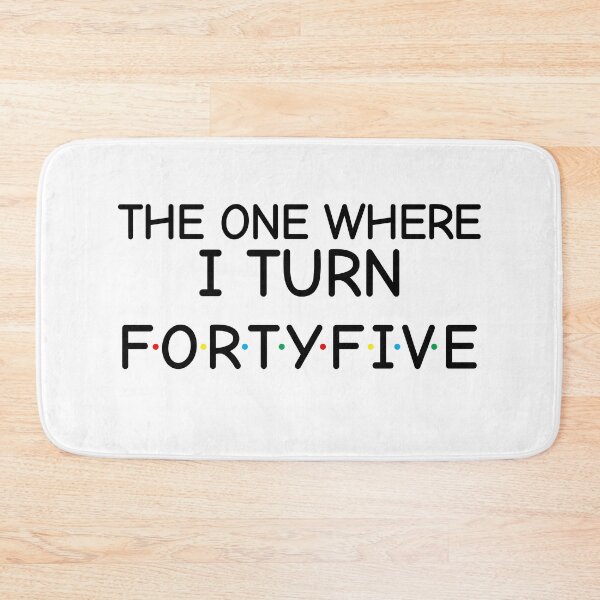 Item preview, funny 45th birthday quotes design designed and sold by itsRIS-store.