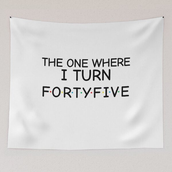 Item preview, funny 45th birthday quotes design designed and sold by itsRIS-store.