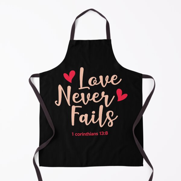 Item preview, Love Never Fails 1 Corinthians 13:8 designed and sold by FanityPrints.