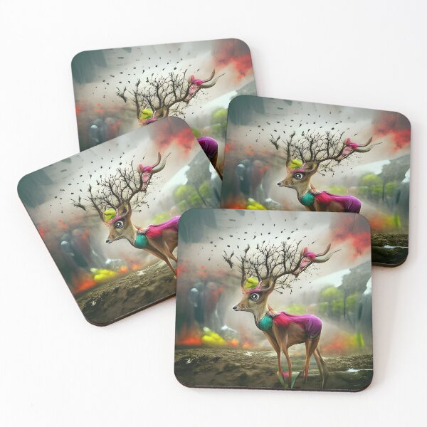 Item preview, Sole Nature Innocent Deer - Surreal designed and sold by surrealartzone.
