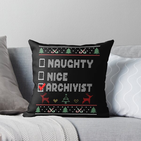 Item preview, Naughty Nice Archivist, Matching Christmas Group Pajama design designed and sold by Merchking1.