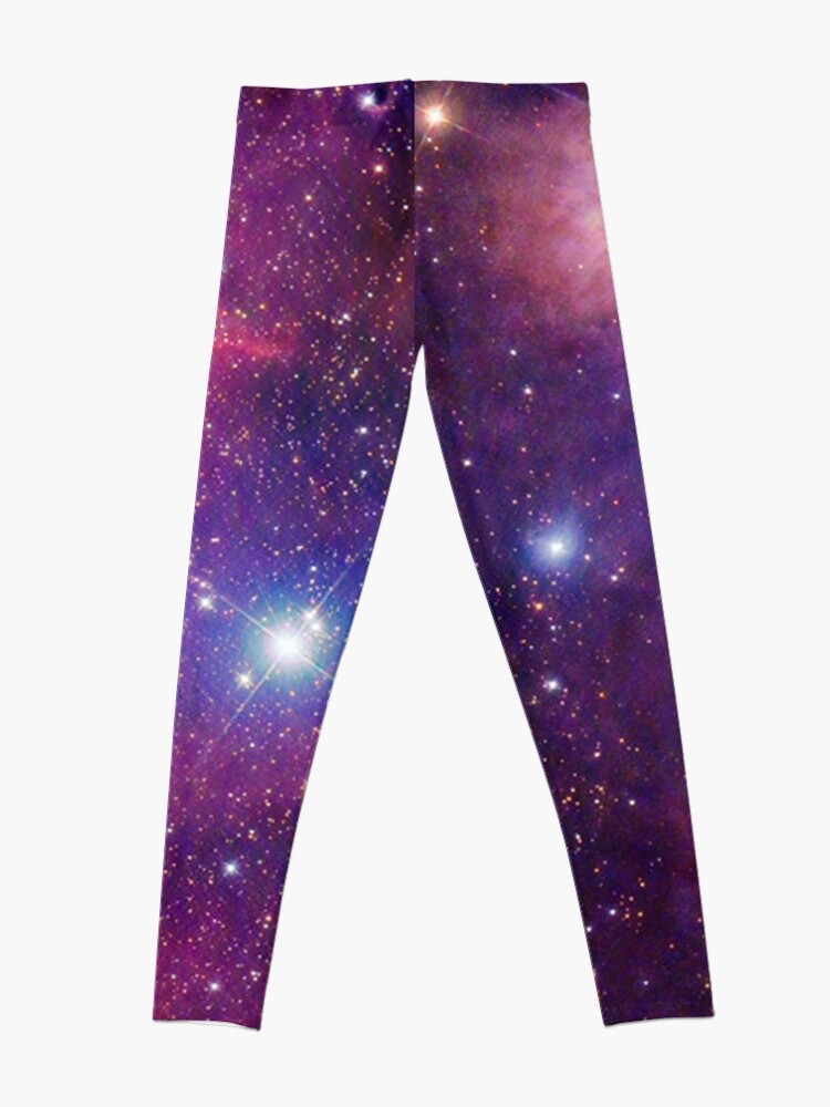 Alternate view of Purple Galaxy Leggings
