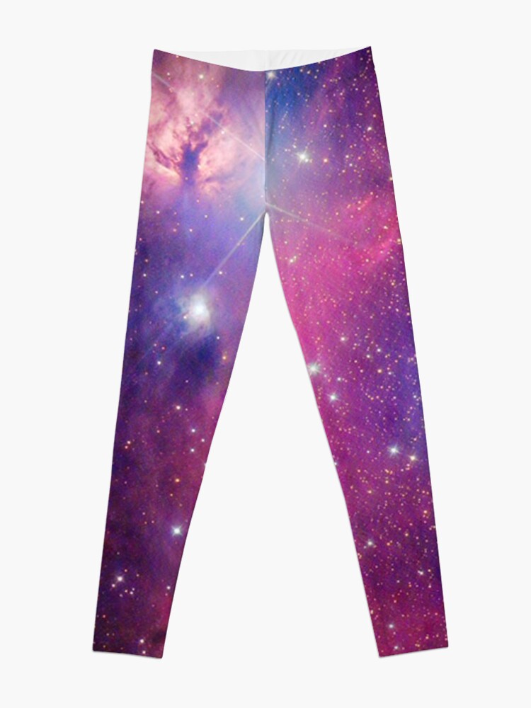 Alternate view of Purple Galaxy Leggings