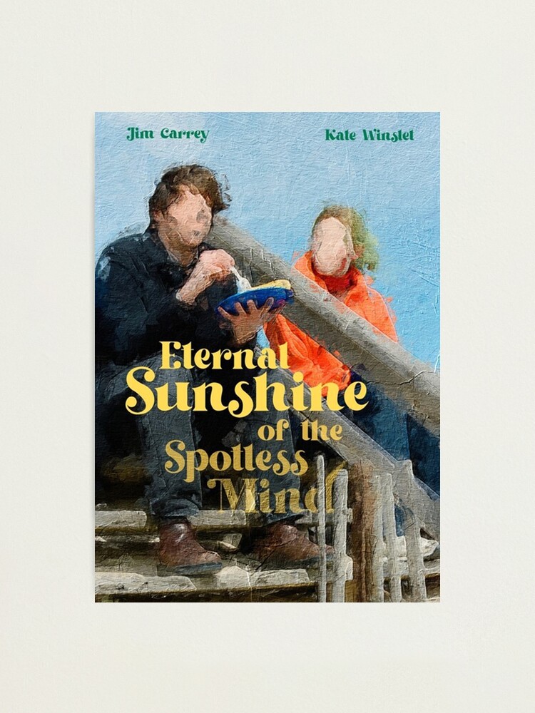 Eternal Sunshine movie poster Photographic Print