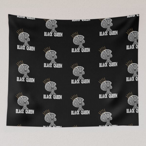 Item preview, Black Queen Tribal Print Gold Crown Black Pride Juneteenth 2022 Fathers Day Gift Emancipation Black Power 1865 Black History Month  Afro African American designed and sold by InPrintedWord.