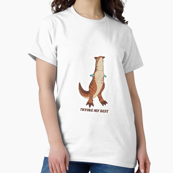 Item preview, Trying My Best Carnotaurus designed and sold by mxquill.