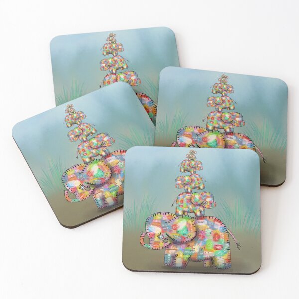 Item preview, elephant jumble designed and sold by Karin Taylor.