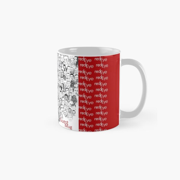 Aperçu de l'œuvre Red Eye Guest Mug  créée et vendue par TAS TheResidentArtist.