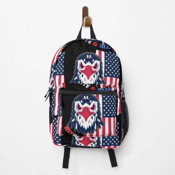 Item preview, - Red White & Blue | 4th of July | American Flag with Eagle - designed and sold by pod-plus-plus.