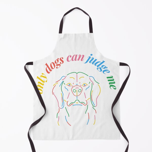 Artikelvorschau, Only dogs can judge me entworfen und verkauft von kfiesta.