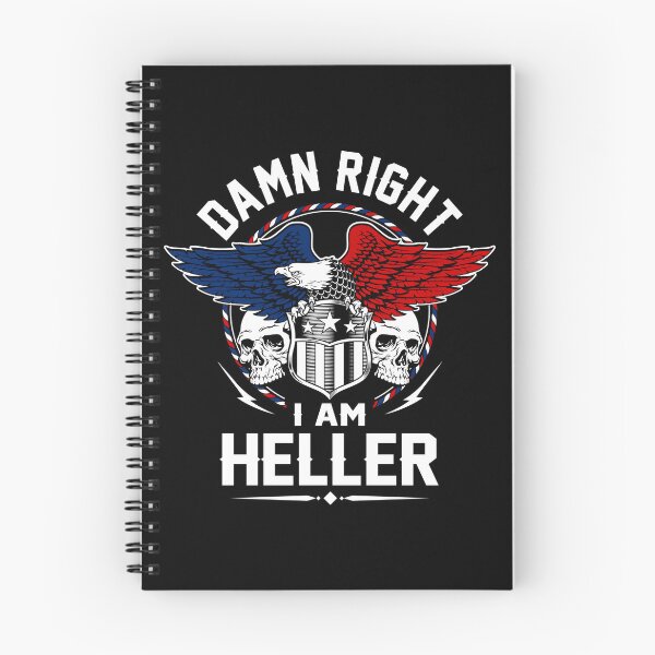 Item preview, Heller Name T Shirt - Damn Right I Am Heller Gift Item Tee designed and sold by anthonyodo.