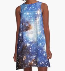 Blue Galaxy 3.0 A-Line Dress