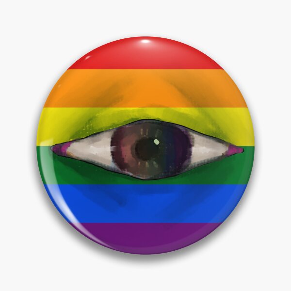 Item preview, Gay eye pride  designed and sold by t4p3w0rmz.