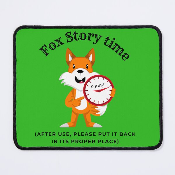Item preview, 3. Cute little Fox says Fox story time - Collection Cute Wise Funny designed and sold by Narcisa22.