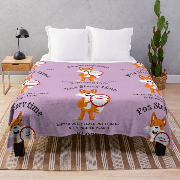 Item preview, 3. Cute little Fox says Fox story time - Collection Cute Wise Funny designed and sold by Narcisa22.
