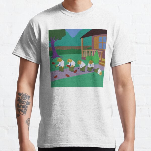 Simplified Simpsons - Football in the groin Classic T-Shirt