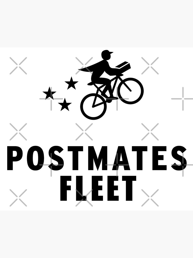 "Postmates Fleet Gear Postmates Fleet Design" Poster for Sale by