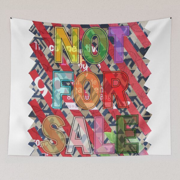 Item preview, NOT FOR SALE 05, collage, art print. designed and sold by JulianFJones.