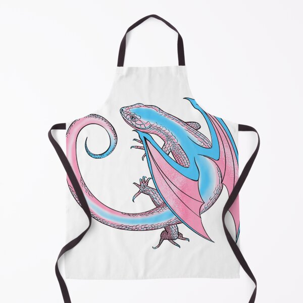 Aperçu de l'œuvre Transgender Pride Dragon créée et vendue par AlanaReneArt.