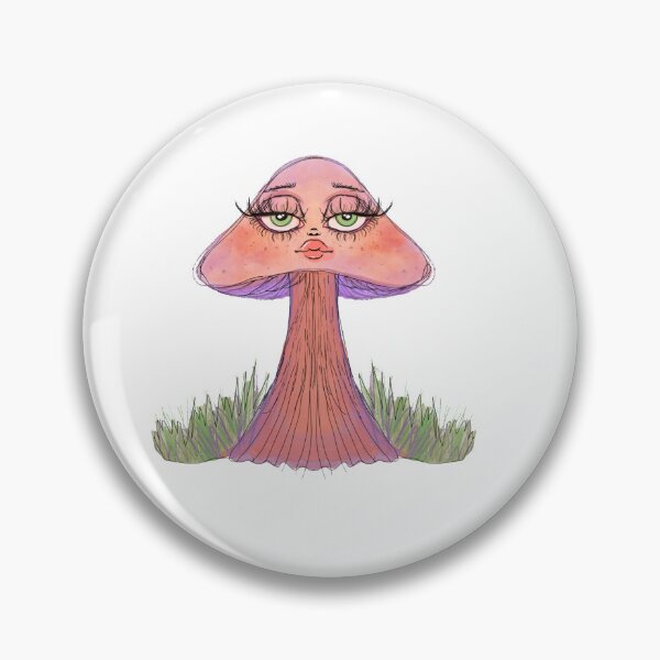 Item preview, Psychedelic Mushroom Face designed and sold by Wicked Creationz.