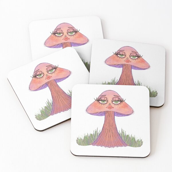 Item preview, Psychedelic Mushroom Face designed and sold by Wicked Creationz.