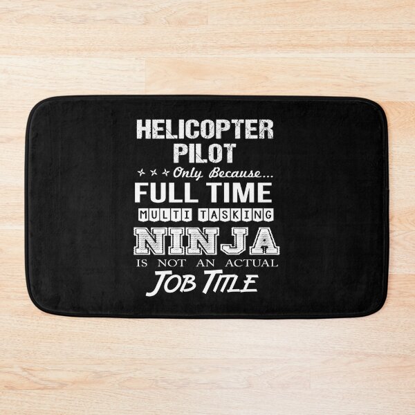 Item preview, Helicopter Pilot T Shirt - Multitasking Ninja Job Gift Item Tee designed and sold by watkinsmat.
