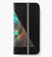Green Galaxy Triangle iPhone Wallet/Case/Skin