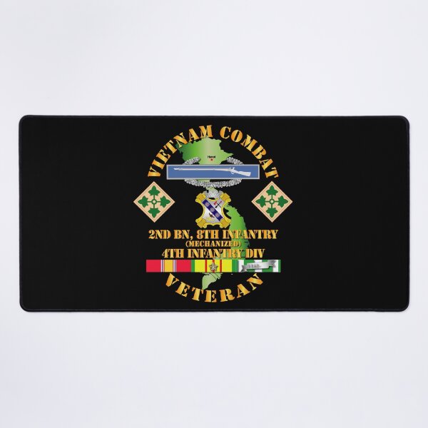 Item preview, Army - Vietnam Combat Infantry Veteran w 2nd Bn 8th Inf (Mech) - 4th ID SSI designed and sold by Military Insignia Products.