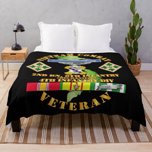 Item preview, Army - Vietnam Combat Infantry Veteran w 2nd Bn 8th Inf (Mech) - 4th ID SSI designed and sold by Military Insignia Products.