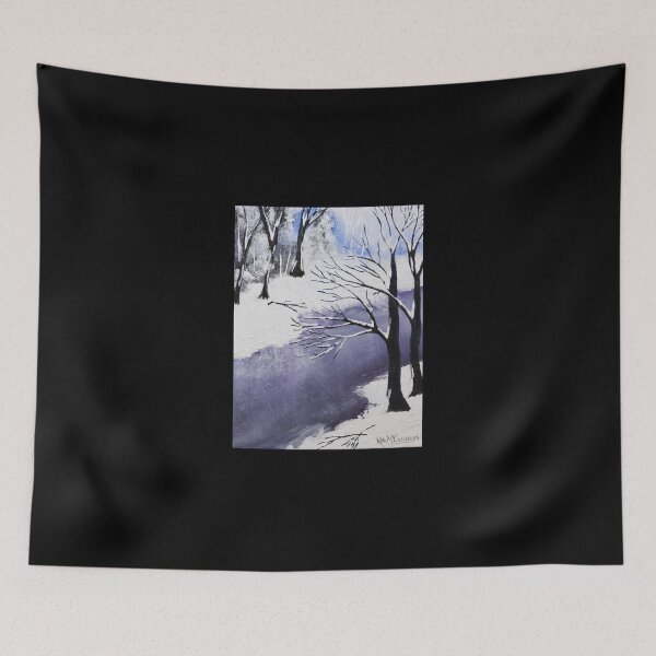 Item preview, Winter Wonderland Zipped Hoodie designed and sold by donniejeanjr6.