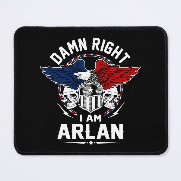 Item preview, Arlan Name T Shirt - Damn Right I Am Arlan Gift Item Tee designed and sold by masondilla.