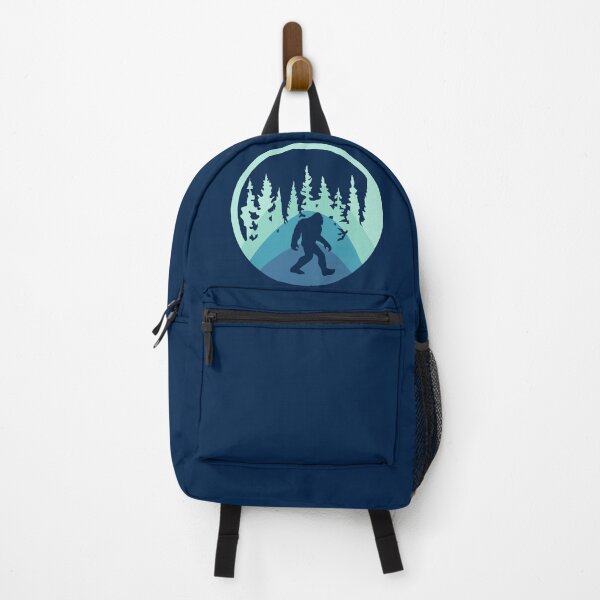 Item preview, Teal Bigfoot in the Forest designed and sold by Unhinged Heather.
