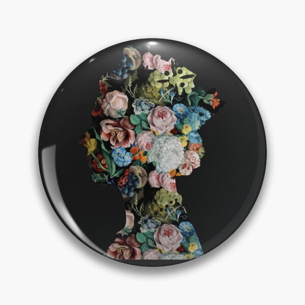 Item preview, Flowers collage portrait royal abstract art queen of england prince philipwanddeko designed and sold by KevinMelton47.