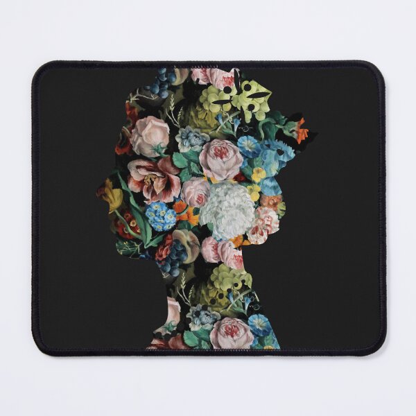 Item preview, Flowers collage portrait royal abstract art queen of england prince philipwanddeko designed and sold by KevinMelton47.