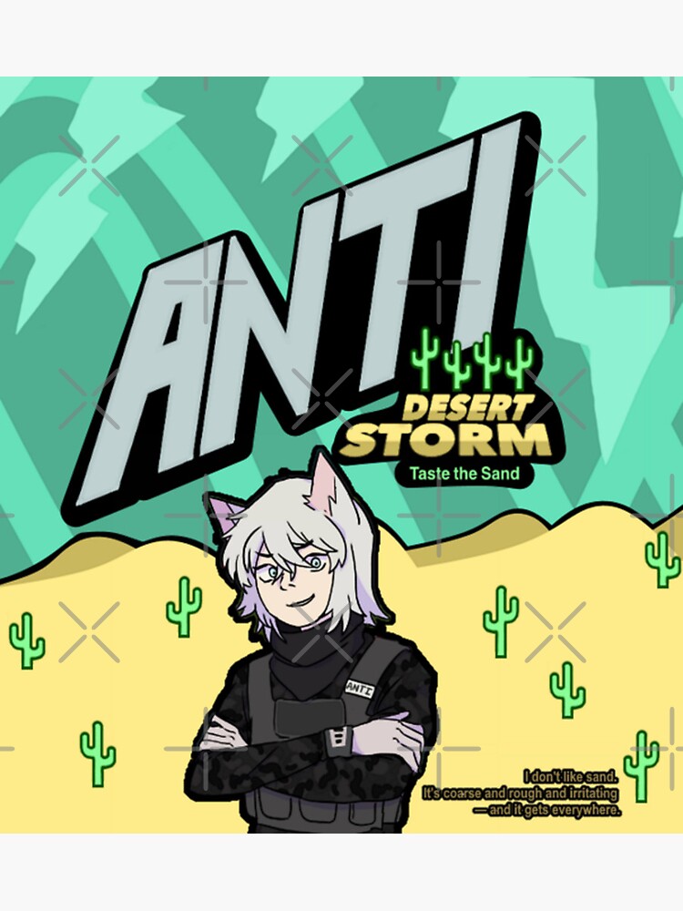 Anti Sight Sticker for Sale by smrkndev