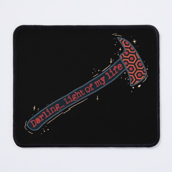 Item preview, Darling Light of My Life Horror Movie Shining Axe Overlook Hotel designed and sold by fiatluxillust.