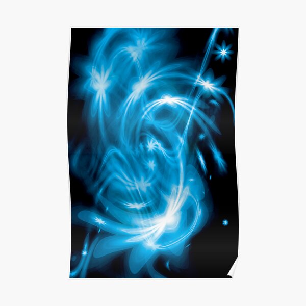 Blue Stars Poster