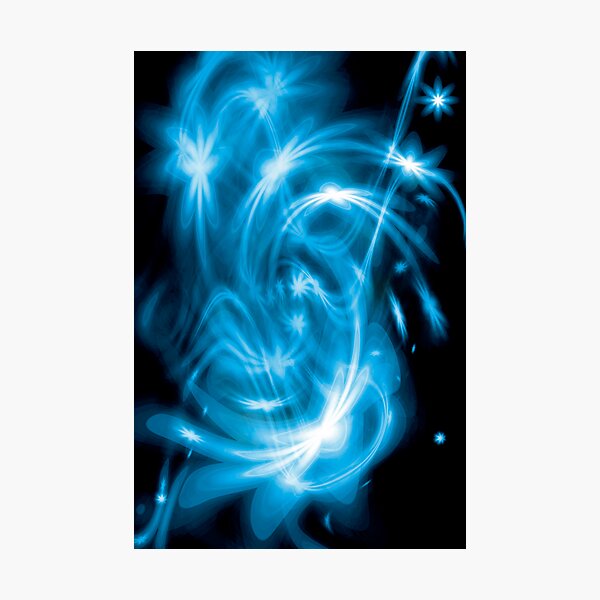 Blue Stars Photographic Print